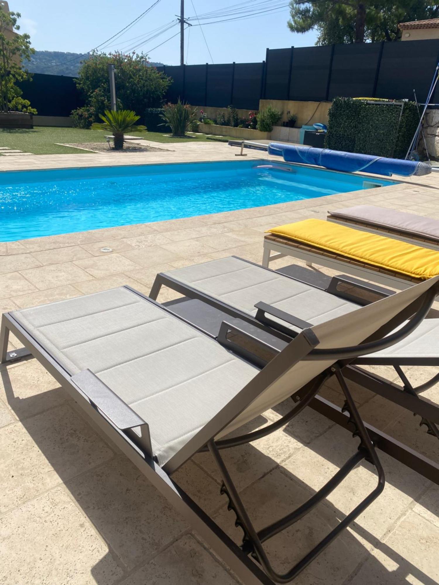 Detente Bas De Villa Jacuzzi, Piscine A 15 Min De Nice Carros Exterior foto
